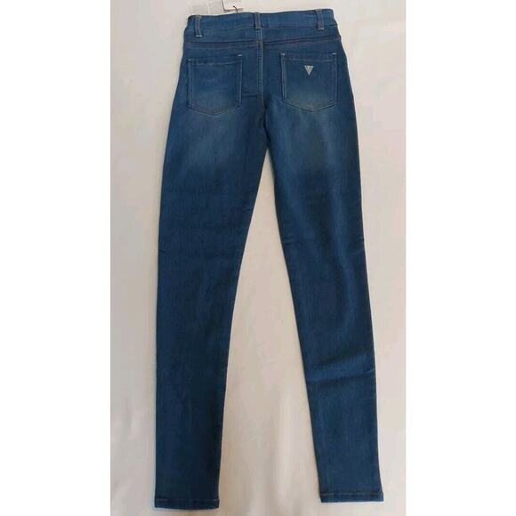 Guess Jeans Youth Girls‎ Size 14 Medium Wash Skinny Fit Denim Jeans stretch - Picture 4 of 5